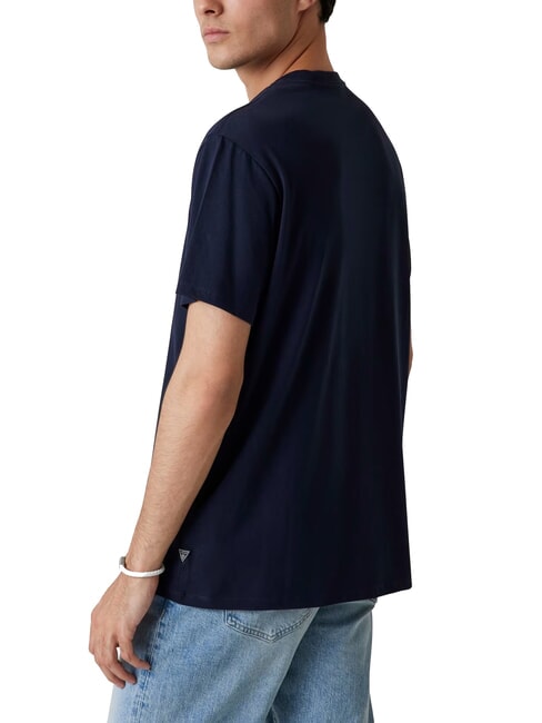 BSC EMBROIDERY LOGO Camiseta de algodón con logo bordado azul inteligente multi - camiseta