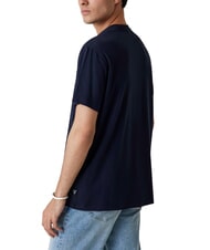 GUESS BSC EMBROIDERY LOGO Camiseta de algodón con logo bordado azul inteligente multi - camiseta - 2