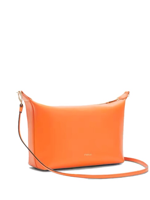 NUVOLA Bolso bandolera mini de piel paprika - Bolsos Mujer