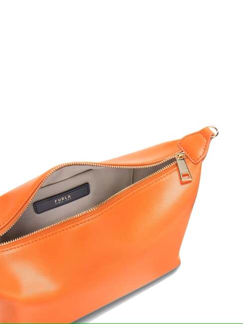 NUVOLA Bolso bandolera mini de piel paprika - Bolsos Mujer