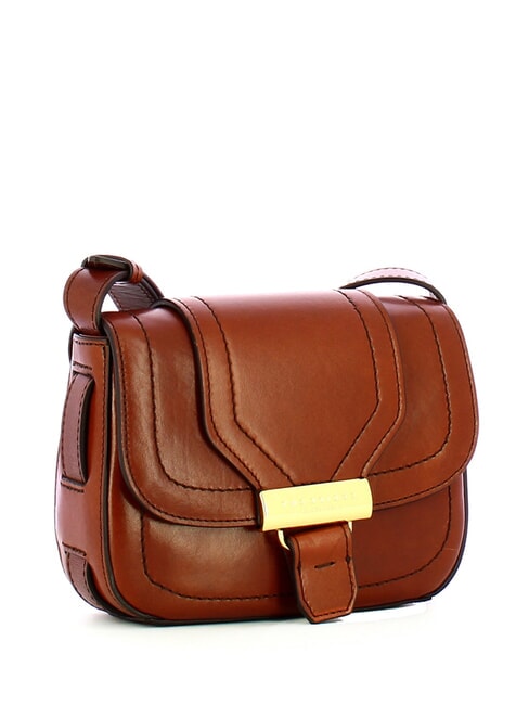 BENEDETTA  Mini bolso de hombro, en piel BROWN - Bolsos Mujer