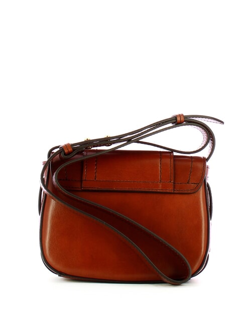 BENEDETTA  Mini bolso de hombro, en piel BROWN - Bolsos Mujer