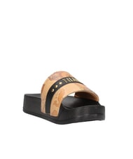 ALVIERO MARTINI PRIMA CLASSE GEO  Zapatillas beige geométrico/negro - Zapatos Mujer - 3