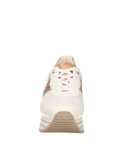ALVIERO MARTINI PRIMA CLASSE GEO JR Zapatillas de plataforma Blanco / Geo Beige - Zapatos Mujer - 4
