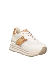 ALVIERO MARTINI PRIMA CLASSE GEO JR Zapatillas de plataforma Blanco / Geo Beige - Zapatos Mujer - 5