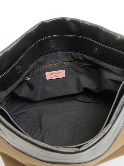 CAMPIONARIO - 25 TRENCH Bolso de hombro suave ARRECIFE / NOIR - Bolsos Mujer