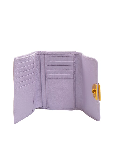 CAMPIONARIO - TALEA Cartera mediana de piel martillada lav./lav. - Carteras Mujer