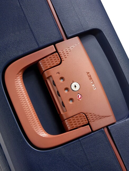 MONCEY MR  Carro para equipaje de mano azul tinta - Equipaje de mano