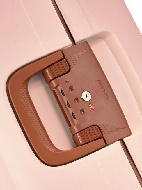 MONCEY MR Carro de equipaje de mano delgado rosa - Equipaje de mano