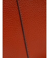 GIANNI CHIARINI HELENA ROUND Bolso bandolera pequeño de piel rojo ladrillo - Bolsos Mujer - 3