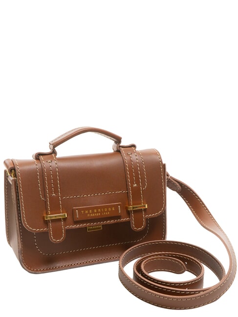 ESTER  Mini bolso de mano, con bandolera BROWN - Bolsos Mujer