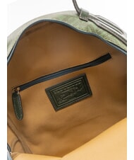 THE BRIDGE ANNA  Mochila de mujer Derby verde abt. oro - Bolsos Mujer - 5