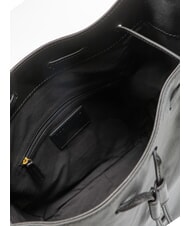 THE BRIDGE CARLOTTA Bolso de piel tipo cartera con bolsillos Oro negro - Bolsos Mujer - 5