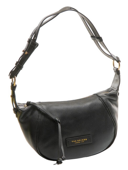 DOMITILLA  Bolso de hombro, de piel Oro negro - Bolsos Mujer