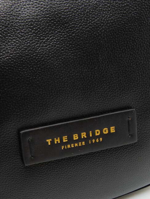 DOMITILLA  Bolso de hombro, de piel Oro negro - Bolsos Mujer