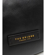 THE BRIDGE DOMITILLA  Bolso de hombro, de piel Oro negro - Bolsos Mujer - 3