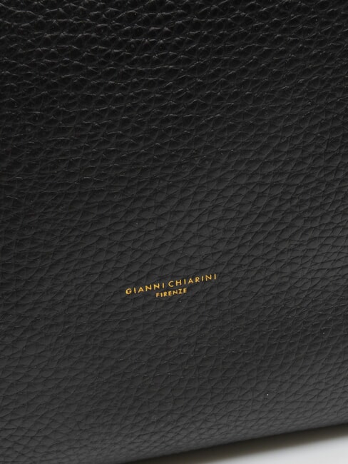 BLOOM Bolso bandolera de piel negro - Bolsos Mujer