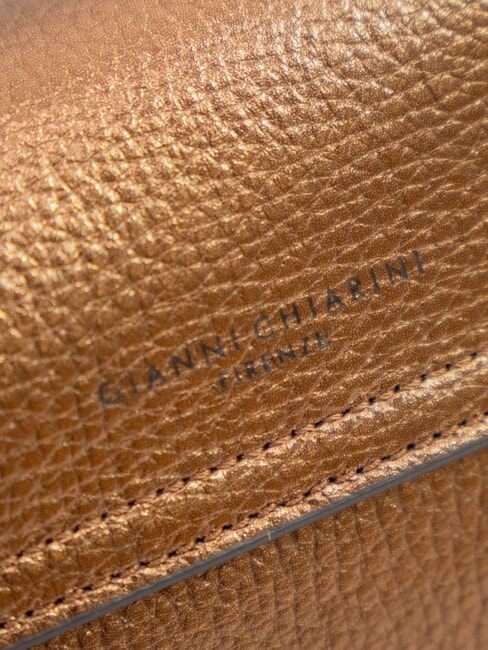 THREE Bolso de hombro, de piel tostado - Bolsos Mujer