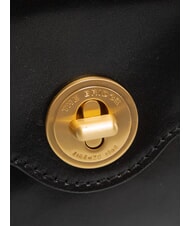 THE BRIDGE IRENE  Mini bolso de hombro, en piel Oro negro - Bolsos Mujer - 3