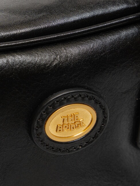 STORY DONNA Mini bolso de mano, con bandolera Oro negro - Bolsos Mujer