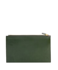 THE BRIDGE LUCREZIA Bolso clutch con puño de piel inglés verde abb. oro - Bolsos Mujer - 4