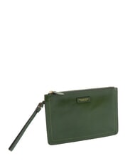 THE BRIDGE FIONA Clutch plano de piel con pu&ntilde;o ingl&eacute;s verde abb. oro - Bolsos Mujer - 2