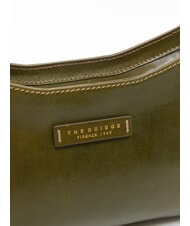 THE BRIDGE GIORGIA Bolso bandolera de piel tomillo abb oro - Bolsos Mujer - 3