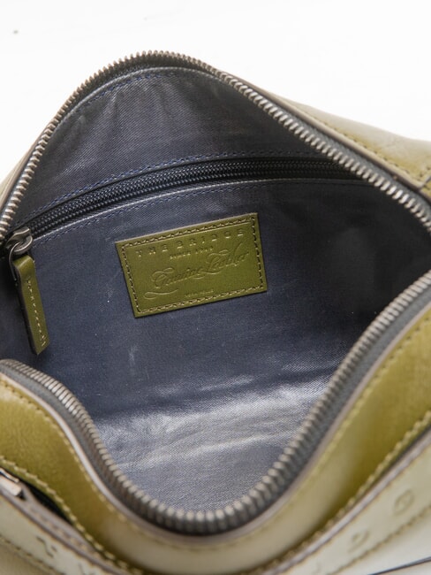 GIACOMO  Belleza en cuero tomillo/rutenio oscuro - Neceser