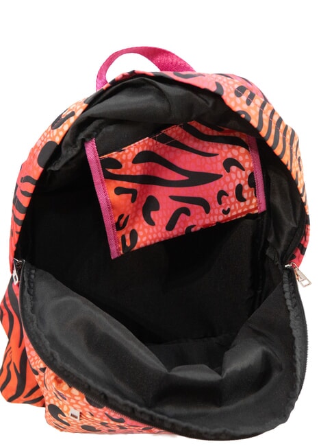 JUNGLE PARADISE Mochila estampada fucsia - Bolsos Mujer