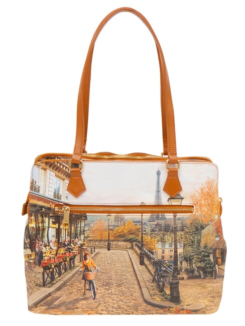 YESBAG Bolso bandolera con bandolera Par&iacute;s rom&aacute;ntico - Bolsos Mujer