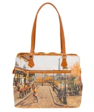 YNOT YESBAG Bolso bandolera con bandolera Par&iacute;s rom&aacute;ntico - Bolsos Mujer - 4