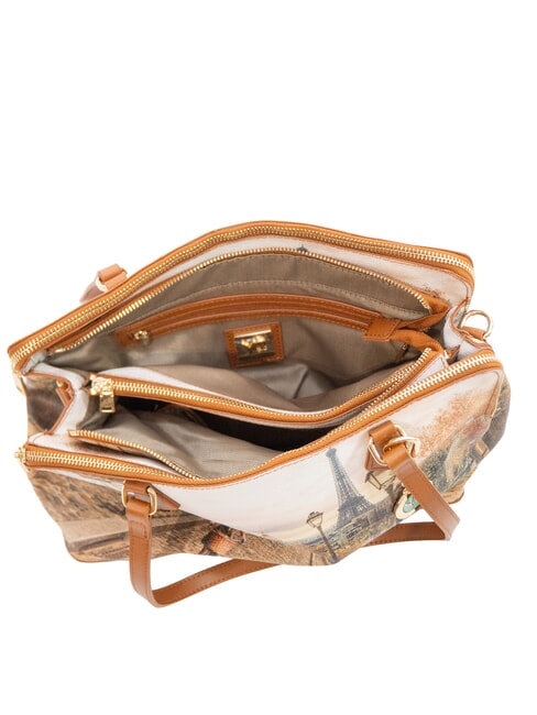 YESBAG Bolso bandolera con bandolera Par&iacute;s rom&aacute;ntico - Bolsos Mujer