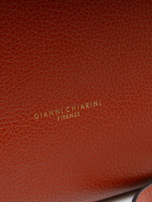 OTTAVIA Bolso de hombro, de piel rojo ladrillo - Bolsos Mujer