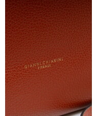 GIANNI CHIARINI OTTAVIA Bolso de hombro, de piel rojo ladrillo - Bolsos Mujer - 3