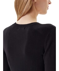 GUESS KENZIE LOGO Su&eacute;ter de cuello en V jetbla - Su&eacute;teres de mujer - 3