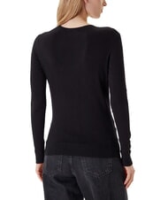 GUESS KIARA TRIANGLE LOGO Su&eacute;ter de cuello redondo con pedrer&iacute;a - Su&eacute;teres de mujer