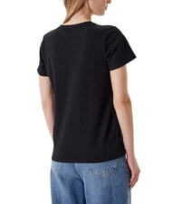 GUESS FLOWER BLING Camiseta con estampado y aplicación - camiseta