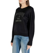 GUESS LEIGHTON LOGO Su&eacute;ter de cuello redondo jetbla - Su&eacute;teres de mujer - 3