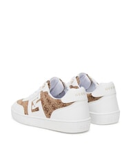 GUESS NOCHEE 2  Zapatillas Blanco / marr&oacute;n - Zapatos Mujer - 3