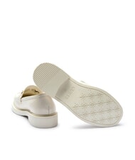 GUESS SHUTTLE  Mocasines de piel marfil - Zapatos Mujer - 4