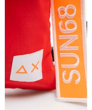 SUN68 NYLON Bolsa de nailon con bolsillo rojo fuego - Bandoleras Hombre - 3