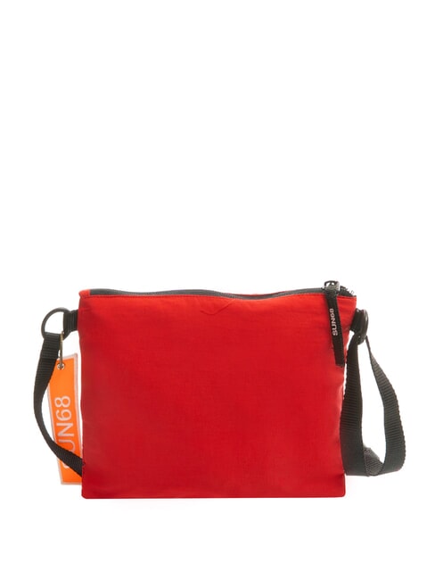 NYLON Bolsa de nailon con bolsillo rojo fuego - Bandoleras Hombre