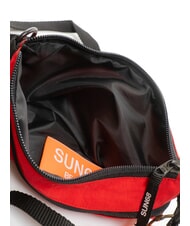 SUN68 NYLON Bolsa de nailon con bolsillo rojo fuego - Bandoleras Hombre - 5
