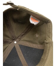 SUN68 LOGO gorra de béisbol de algodón militar oscuro - Sombreros - 4