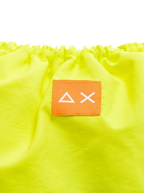 NYLON Mochila con cordón amarillo fluorescente - Mochilas Escuela & Tiempo Libre