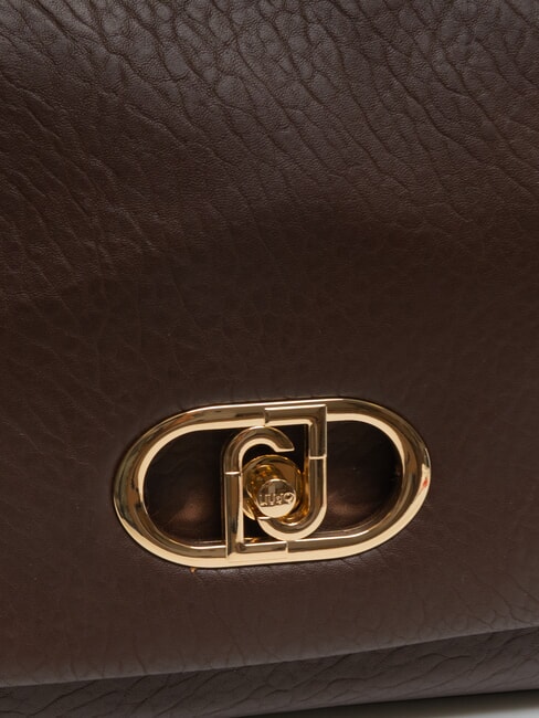 LAPUFFY Bolso de hombro con solapa marrón claro - Bolsos Mujer