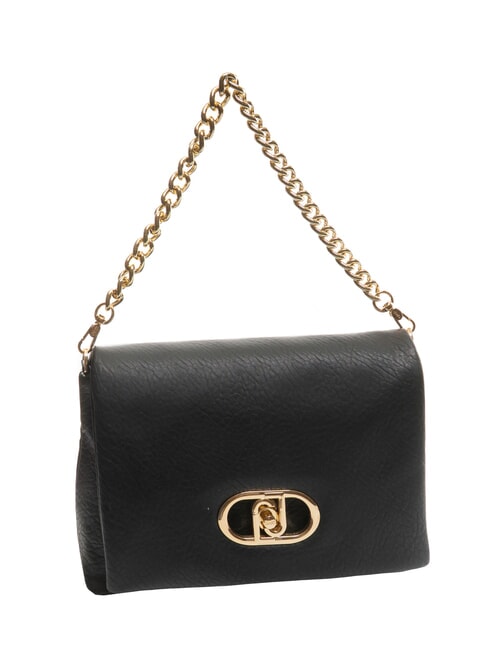 LAPUFFY Bolso de hombro con solapa NEGRO - Bolsos Mujer