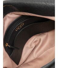 LIUJO LAPUFFY Bolso de hombro con solapa NEGRO - Bolsos Mujer - 5