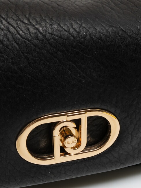 LAPUFFY Bolso de hombro con asa de cadena NEGRO - Bolsos Mujer