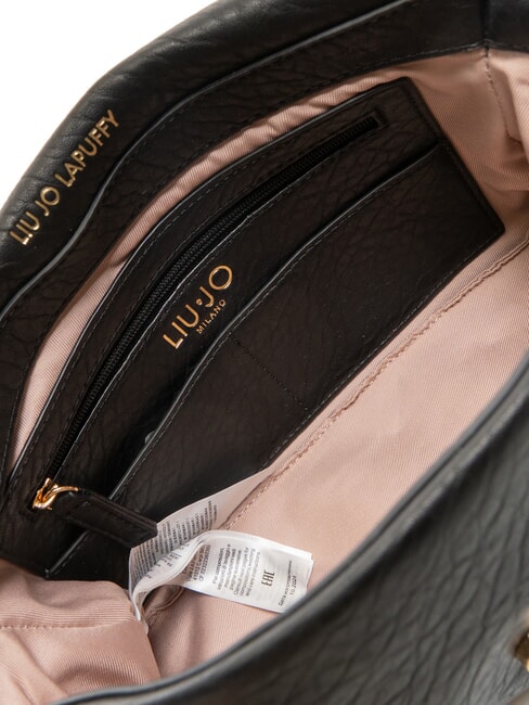 LAPUFFY Bolso de hombro con asa de cadena NEGRO - Bolsos Mujer